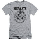 Harry Potter Hogwarts Athletic Men's Ultra-Soft 30/1 Cotton Slim Short-Sleeve T-Shirt